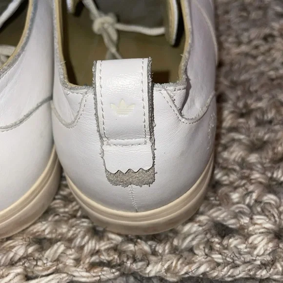 adidas x Randsom rare collab low ride sneakers solid white athletic - Picture 6 of 12